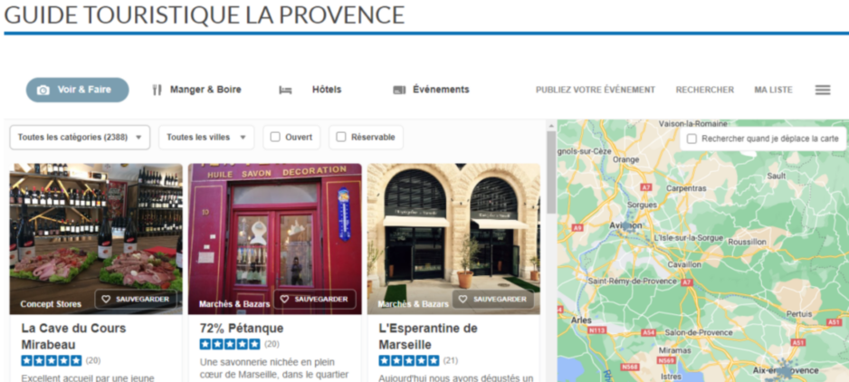 La Provence : une PQR de référence utilise DATAtourisme