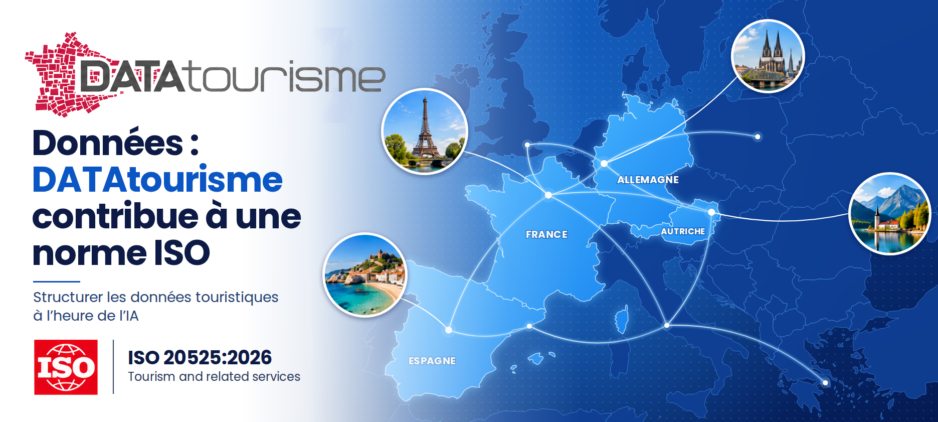Données : DATAtourisme contribue à une norme ISO internationale